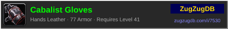 Cabalist Gloves: forum signature banner