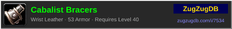 Cabalist Bracers: forum signature banner