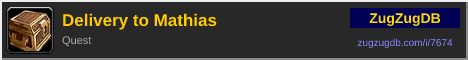 Delivery to Mathias: forum signature banner
