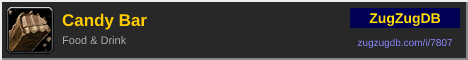 Candy Bar: forum signature banner