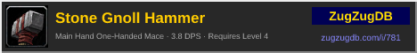 Stone Gnoll Hammer: forum signature banner