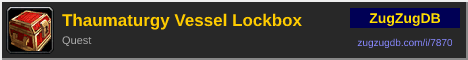 Thaumaturgy Vessel Lockbox: forum signature banner