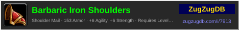 Barbaric Iron Shoulders: forum signature banner