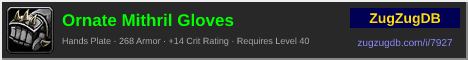 Ornate Mithril Gloves: forum signature banner