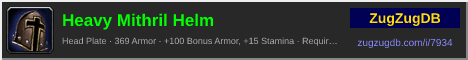 Heavy Mithril Helm: forum signature banner