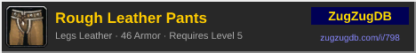 Rough Leather Pants: forum signature banner