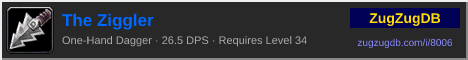 The Ziggler: forum signature banner