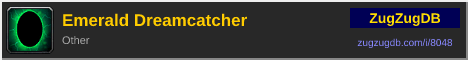 Emerald Dreamcatcher: forum signature banner