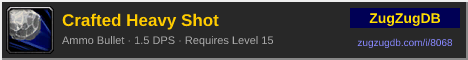 Crafted Heavy Shot: forum signature banner