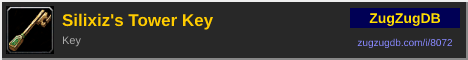 Silixiz's Tower Key: forum signature banner