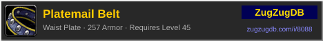 Platemail Belt: forum signature banner