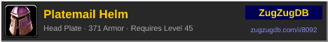 Platemail Helm: forum signature banner