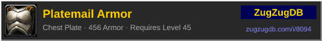Platemail Armor: forum signature banner