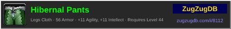 Hibernal Pants: forum signature banner