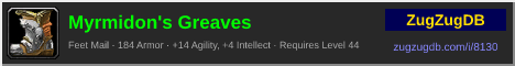 Myrmidon's Greaves: forum signature banner