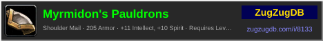 Myrmidon's Pauldrons: forum signature banner