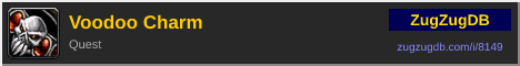Voodoo Charm: forum signature banner