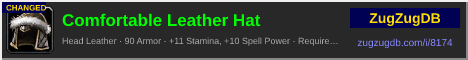 Comfortable Leather Hat: forum signature banner
