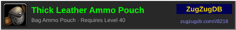 Thick Leather Ammo Pouch: forum signature banner