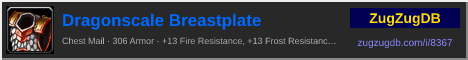 Dragonscale Breastplate: forum signature banner