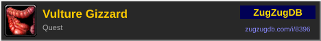 Vulture Gizzard: forum signature banner
