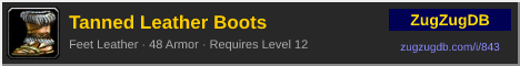 Tanned Leather Boots: forum signature banner