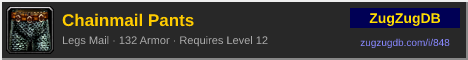 Chainmail Pants: forum signature banner