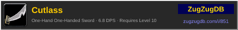 Cutlass: forum signature banner