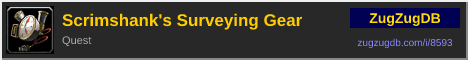 Scrimshank's Surveying Gear: forum signature banner