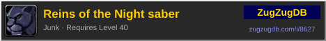 Reins of the Night saber: forum signature banner