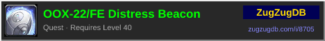 OOX-22/FE Distress Beacon: forum signature banner