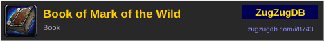 Book of Mark of the Wild: forum signature banner