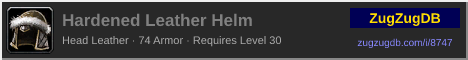 Hardened Leather Helm: forum signature banner