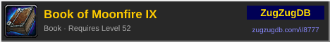 Book of Moonfire IX: forum signature banner