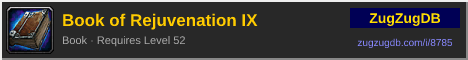 Book of Rejuvenation IX: forum signature banner