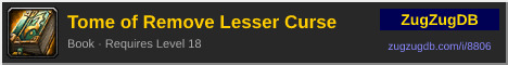 Tome of Remove Lesser Curse: forum signature banner