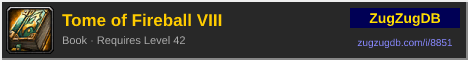 Tome of Fireball VIII: forum signature banner