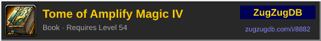 Tome of Amplify Magic IV: forum signature banner