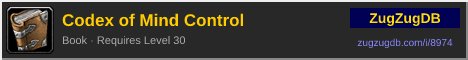 Codex of Mind Control: forum signature banner