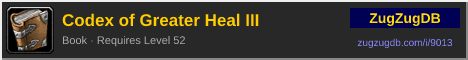 Codex of Greater Heal III: forum signature banner