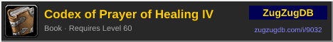 Codex of Prayer of Healing IV: forum signature banner