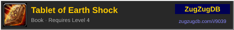 Tablet of Earth Shock: forum signature banner