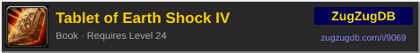 Tablet of Earth Shock IV: forum signature banner