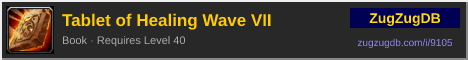 Tablet of Healing Wave VII: forum signature banner