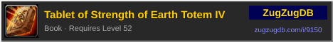 Tablet of Strength of Earth Totem IV: forum signature banner