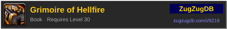 Grimoire of Hellfire: forum signature banner