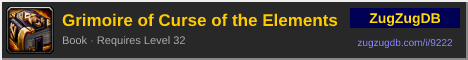 Grimoire of Curse of the Elements: forum signature banner