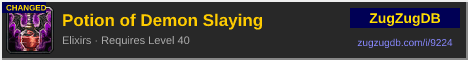 Potion of Demon Slaying: forum signature banner