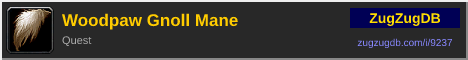 Woodpaw Gnoll Mane: forum signature banner