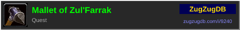 Mallet of Zul'Farrak: forum signature banner